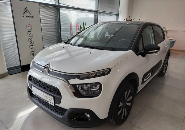 Citroen C3 cena 71900 przebieg: 5, rok produkcji 2023 z Zagórz małe 211